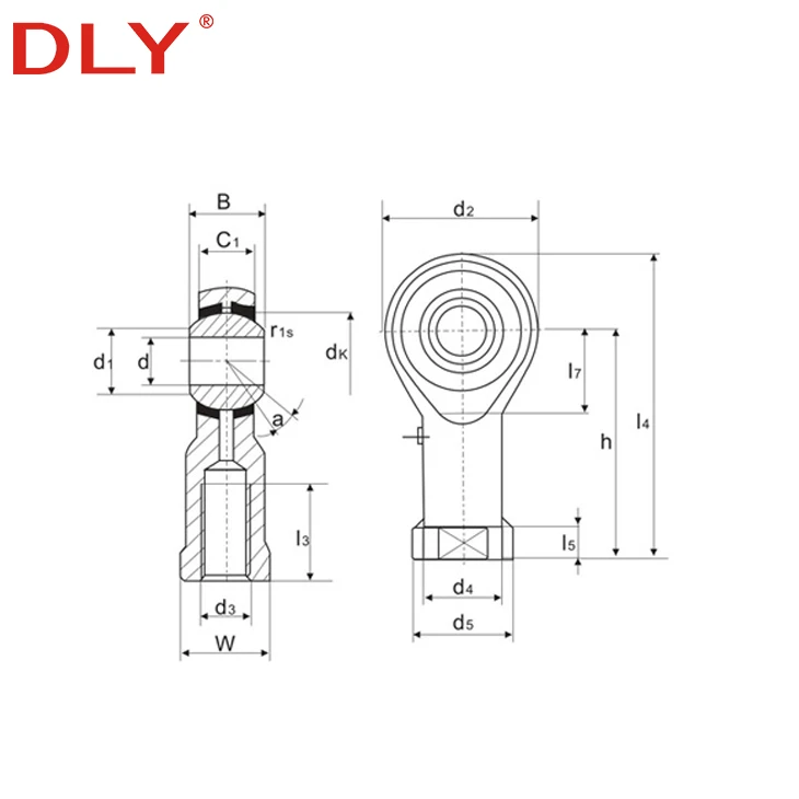 Rod-radial-end-bearing Rod-radial-end-bearing