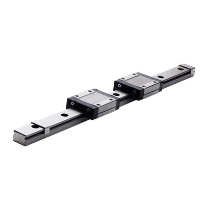 Via de guia de rodets creuats